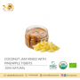 Sweet Taste Organic Coconut Jam mixed with Pineapple Tidbits