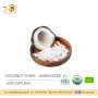 Organic Coconut Chips (Unroasted) from Sri Lanka