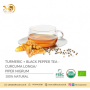 Turmeric + Black Pepper Tea - Curcuma Longa / Piper Nigrum